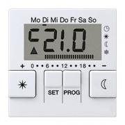 Накладка электронного дисплея для термостата с таймером UT238E Jung A+AS Белый