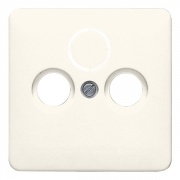 Накладка телевизионной розетки TV+FM+(SAT) Jung CD Слоновая кость