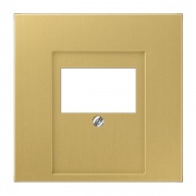 Накладка для USB зарядки и акустических розеток Jung LS Латунь Classic