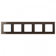 Рамка 5-ая стекло Jung A Creation Мокко