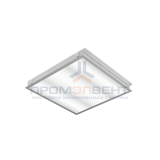 Светодиодный светильник "ВАРТОН"для гипсокартонных потолков 570*570*65мм 54 ВТ 4000К