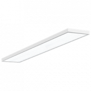 Светодиодный светильник "ВАРТОН" офисный накладной 1195*100*50 мм 36 ВТ 6500К с функцией аварийного освещения класс защиты IP40