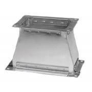 Переход с прямоугольного сечения на прямоугольное сечение