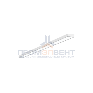 Светодиодный светильник "ВАРТОН" офисный накладной 1195*100*50мм 36 ВТ 6500К с функцией аварийного освещения