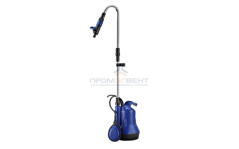 Насос дренажный Belamos Omega 350 LX - 0,35 кВт (1x230 В, Hmax 10 м, Qmax 50 л/мин, кабель 10м)