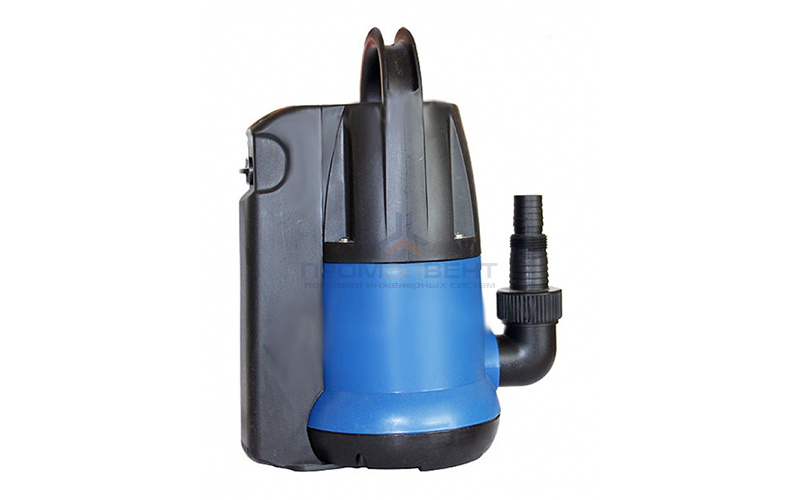 Насос дренажный UNIPUMP SUB 257 P - 0,25 кВт (однофазный, Hmax 5,2 м, Qmax 80 л/мин, кабель 10 м)