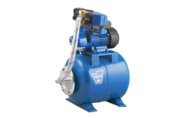 Насосная станция Aquario AUTO ADB-40-H - 0,45 кВт (18 л, однофазный, Hmax 40 м, Qmax 38 л/мин)