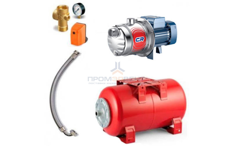 Насосная станция Pedrollo HYDROFRESH 3CRm 60-50 CL - 0,37 кВт (Qmax 70 л/мин, 1x230В)