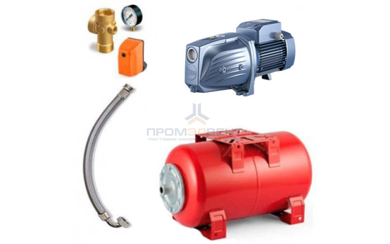 Насосная станция Pedrollo HYDROFRESH JSWm 3BM -N-50CL - 1,50кВт (Qmax 120 л/мин, 1x230В)