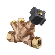 Вентиль запорный Oventrop Hydrocontrol ATR - Ду15 (НГ/НГ, PN16, с отверстиями для измерений)