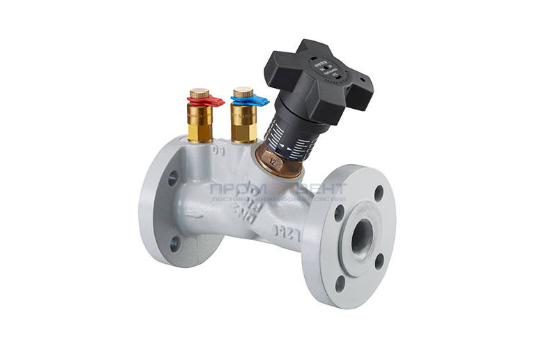 Вентиль регулирующий Oventrop Hydrocontrol VFC (6 бар) - Ду20 (с фланцами по DIN EN 1092-2)