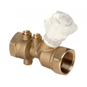 Клапан балансировочный Giacomini R206B - 1" (ВР/ВР, PN25, без штуцеров, со сливом)