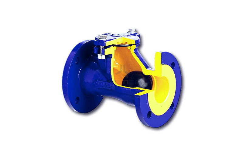 Клапан обратный шаровой Zetkama 400 D - Ду40 (ф/ф, PN16, Tmax 70°C, исполнение №55)