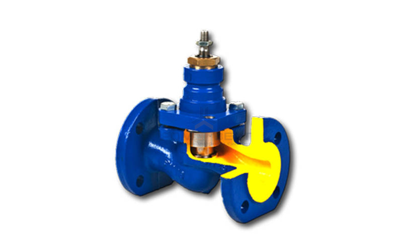 Клапан регулирующий Zetkama 227A - Ду40 (Ф/Ф, PN16, Tmax-200°C, серый чугун, исполнение №91)