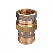 Соединение разъемное Viega 3331 - 2" (НР/ВР, с плоской прокладкой, бронза без покрытия)