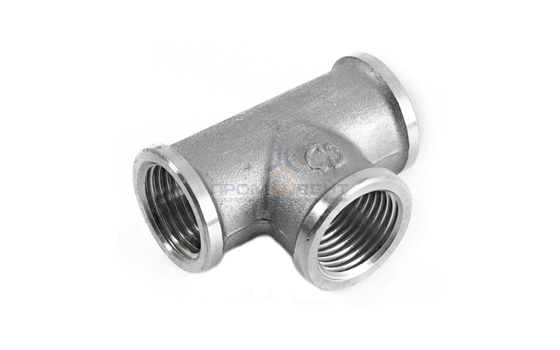 Тройник латунный резьбовой равнопроходный STOUT (ВР) - 1