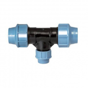 Тройник переходной UNIDELTA 1013 - 40 x 32 x 40 (винтовой, для труб ПНД)