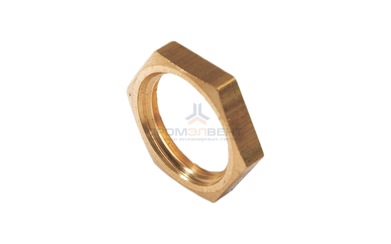 Контргайка латунная резьбовая STOUT - 1