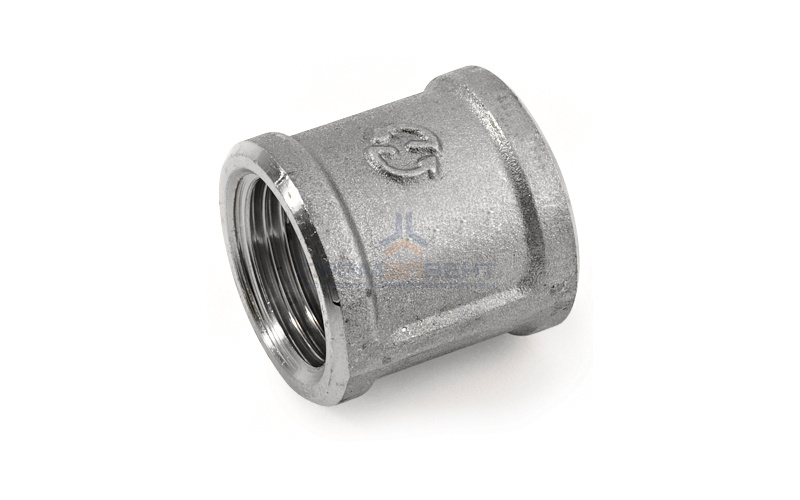 Муфта латунная резьбовая STOUT - 2