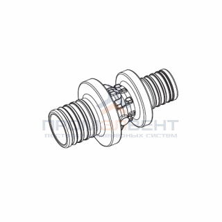 Муфта редукционная REHAU PX - 20 x 16 (пластик, для труб из сшитого полиэтилена RAUTITAN)