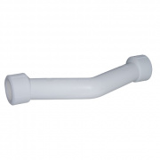 Обвод двухраструбный KALDE - 32 (для полипропиленовых труб под пайку, цвет белый)