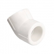 Отвод 45° VALTEC VTp.759 - 40 (для полипропиленовых труб под пайку, цвет белый)