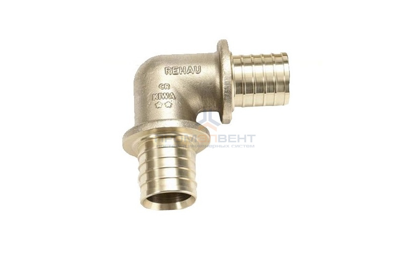 Отвод 90° REHAU RX - 63 (бронза, для труб из сшитого полиэтилена RAUTITAN)
