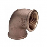 Отвод 90° Viega 3090 - 1"1/2 (ВР/ВР, резьбовой, бронза без покрытия)