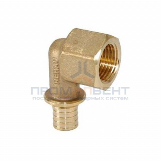Переход на внутреннюю резьбу угловой REHAU RX - 20 x 3/4" (бронза, для труб серии RAUTITAN)