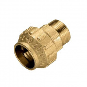 Переход на наружную резьбу Tiemme COBRARING 3460CR - 40 x 1"1/4 (винтовой, для полиэтиленовых труб)