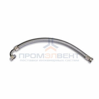 Подводка для воды гибкая угловая Belamos (Гайка/Штуцер) - 1" (длина 700 мм)