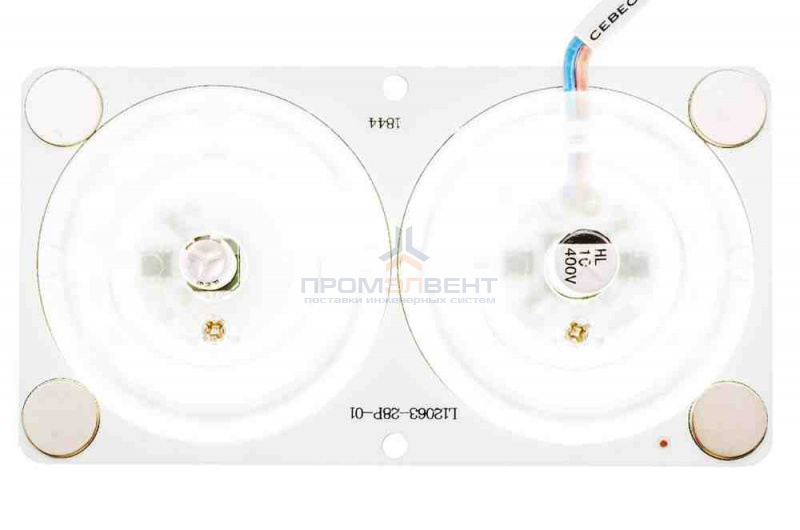 02-16 Плата светодиодная, 220В, 24Вт, smd2835, IP20, 80Лм/Вт, 4000 К, 120*63мм, прямоугольная с линзой,б/пульс., ДН