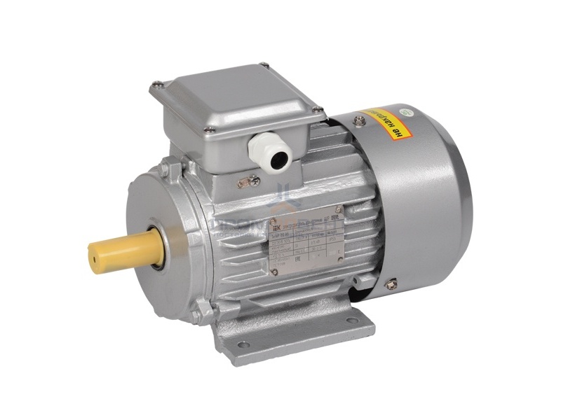 Электродвигатель асинхронный 3ф. АИР 80A6 380В 0,75кВт 1000об/мин (лапы) 1081 DRIVE IEK
