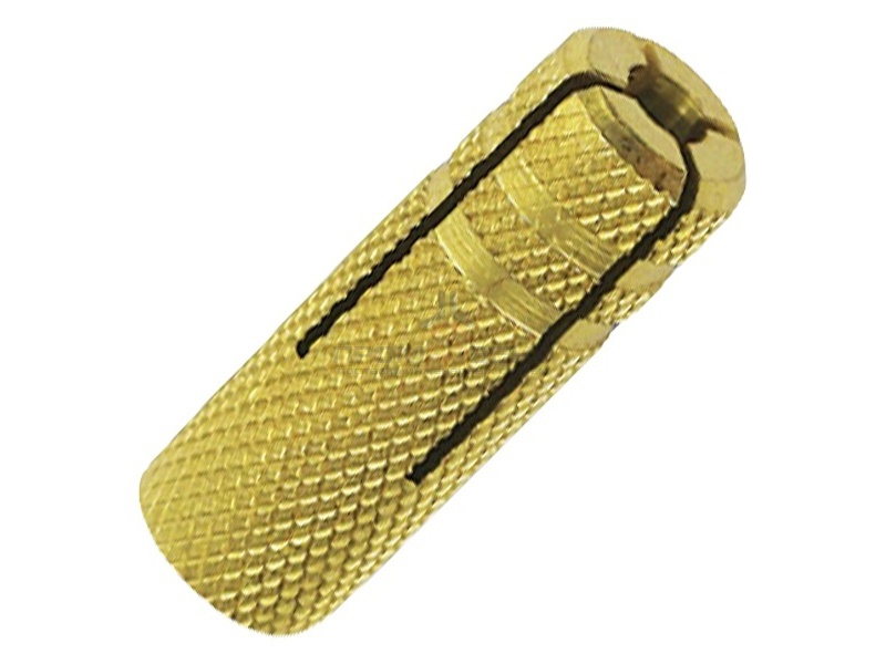 Латунный разрезной анкер М12 забивной DKC