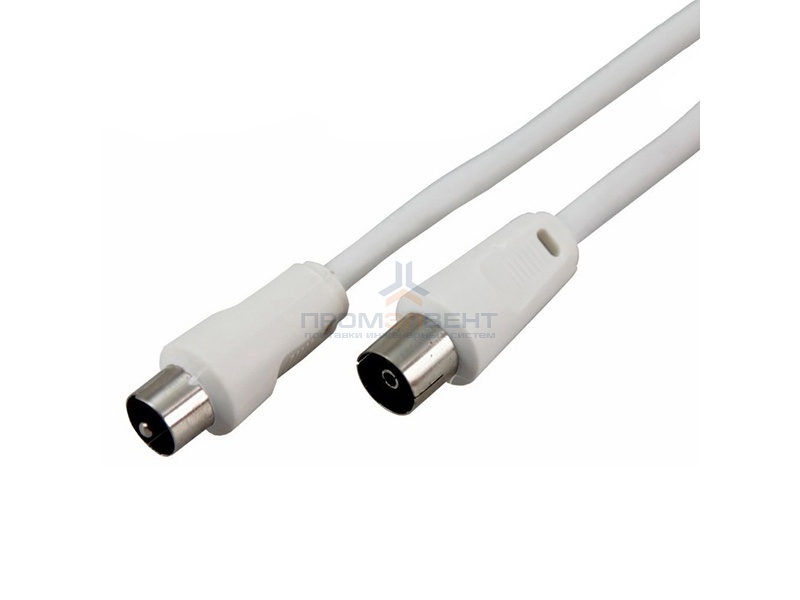 Шнур TV PLUG-TV JACK 15М Белый