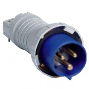 Вилка кабельная ABB 263 P6W IP67 63A 2P+E