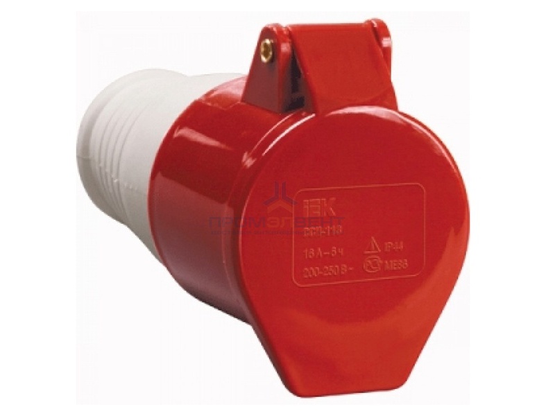 Розетка 215 переносная 3Р+РЕ+N 16А 380В IP44 ИЭК