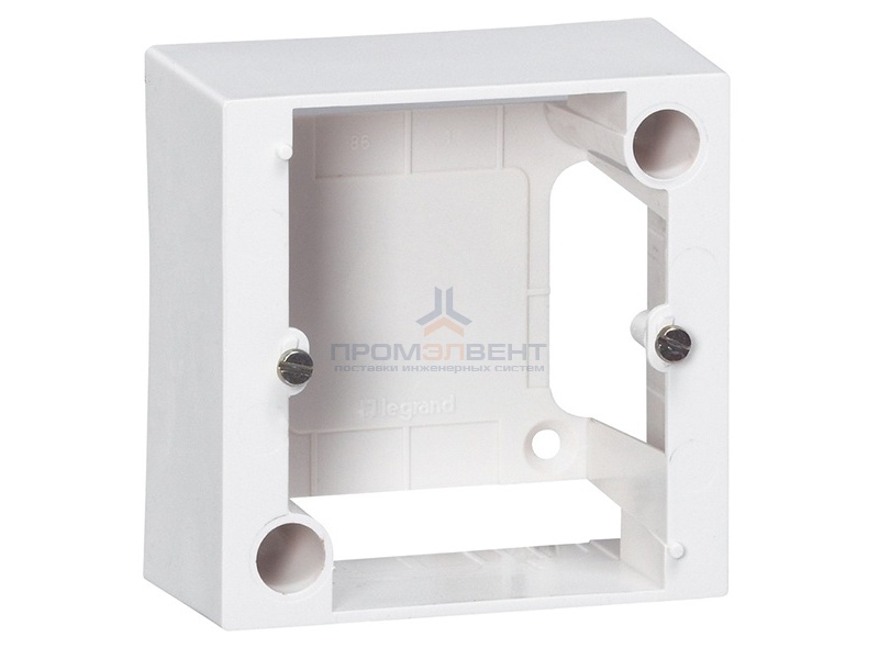 Коробка Legrand для накладного монтажа розеток 20A 82х82х40