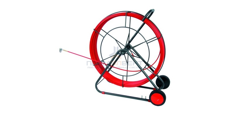 Устройство закладки кабеля на вращ. барабане,стеклопруток д.11мм, длина 200 м