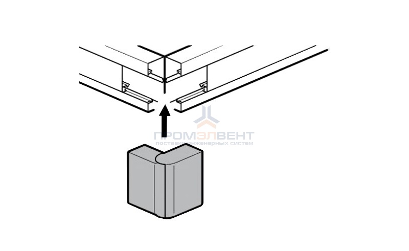 Внешний угол 16x16мм Legrand METRA
