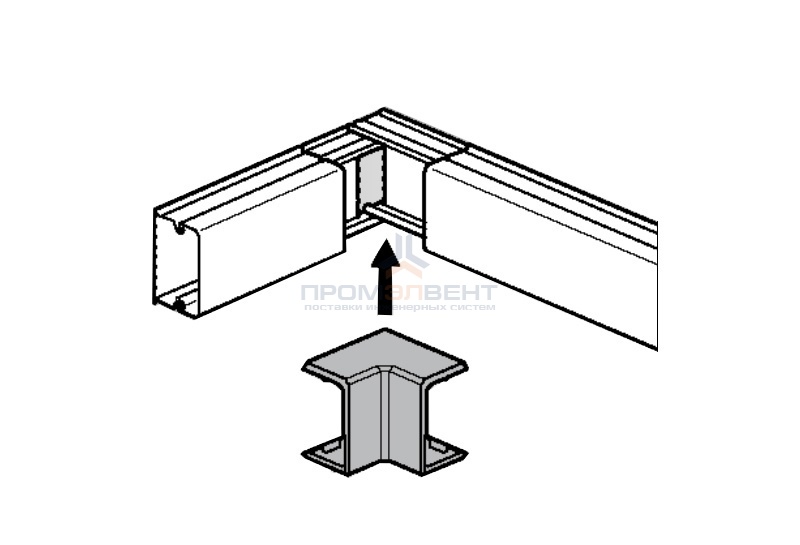 Внутренний угол 16x16мм Legrand METRA