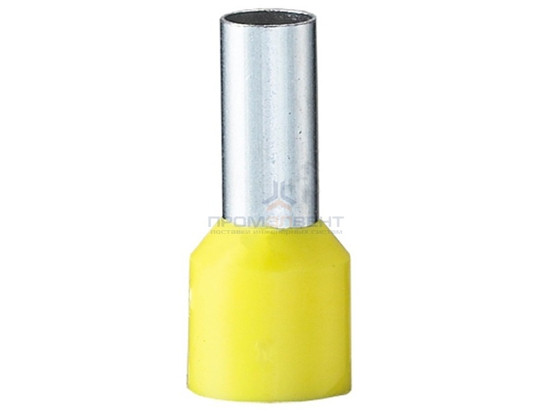 Наконечник штырьевой втулочный изолированный НШвИ 25,0-16 (уп.100шт) КВТ