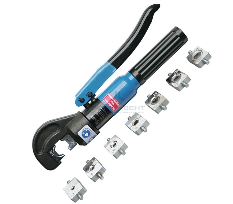 Пресс гидравлический для опрессовки наконечников 4-70мм ПГР-70 КВТ