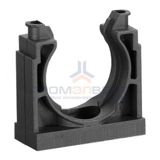 Держатель DN 7 мм, полиамид, цвет чёрный DKC