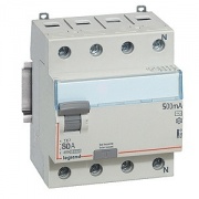УЗО Legrand DX3 ВДТ 4П 80А 500мА тип AC
