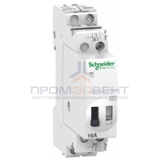Импульсное реле Schneider Electric iTL16A 1НО 230В АС 110В DC 50-60ГЦ