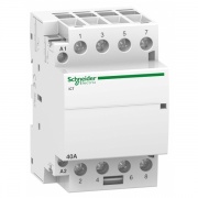 Модульный контактор iCT Acti 9 Schneider Electric 40A 4НО 220В/240В АС 50ГЦ