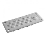 Кабельный ввод, пластик V0 UL94, IP54,  +130 - 40, 16 отверстий