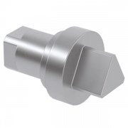 Личинка замка, для вкладыша, под ключ треугольного профиля 8мм