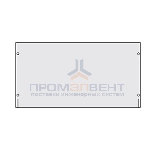 Панель сплошная, 19", высота 2 U, для шкафов CQE